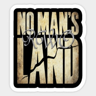 RWO NO MAN'S LAND Sticker